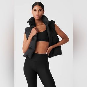 ALO Yoga Midnight Black Vest